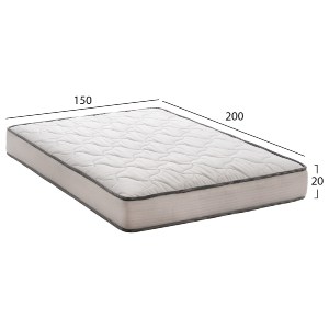 69156 ΣΤΡΩΜΑ DREAMTOPIA ΣΕΙΡΑ ATLAS HM654.150 BONNELL SPRING 150x200 εκ.