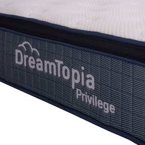 69252 ΣΤΡΩΜΑ DREAMTOPIA, σειρά PRIVILEGE HM660.150 POCKET SPRING ΜΕ ΑΝΩΣΤΡΩΜΑ 150X200εκ.