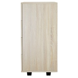 69258 ΣΥΡΤΑΡΙΕΡΑ ΜΕΛΑΜΙΝΗΣ ME 4 ΣΥΡΤΑΡΙΑ SONOMA HM8996.01 80x40x83εκ.