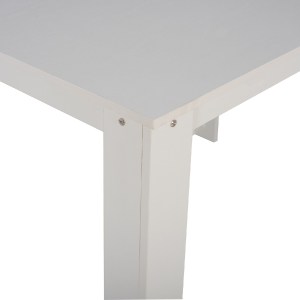 69309 ΤΡΑΠΕΖΙ ΚΟΥΖΙΝΑΣ KELVIN 140x80x77Υεκ. ΛΕΥΚΟ HM2429.03