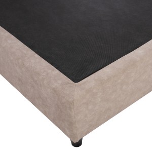 69335 ΚΡΕΒΑΤΙ HM637.22 DOLORES ΜΠΕΖ ΥΦΑΣΜΑ τ.NUBUCK, 150x200 εκ.