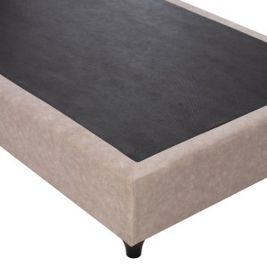 69445 ΚΡΕΒΑΤΙ DOLORES ΜΠΕΖ ΥΦΑΣΜΑ HM649.22 ΓΙΑ ΣΤΡΩΜΑ 90x200 εκ.