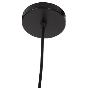 69655 ΦΩΤΙΣΤΙΚΟ ΟΡΟΦΗΣ ΑΠΟ ΙΝΕΣ ΑΜΠΑΚΑ ΣΕ ΦΥΣΙΚΟ ΚΑΙ ΜΑΥΡΟ ΧΡΩΜΑ Φ52x52-120Yεκ.HM7761