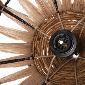 69657 ΦΩΤΙΣΤΙΚΟ ΟΡΟΦΗΣ ΑΠΟ ΙΝΕΣ ΑΜΠΑΚΑ ΣΕ ΦΥΣΙΚΟ ΧΡΩΜΑ Φ52x48-120Yεκ.HM7760