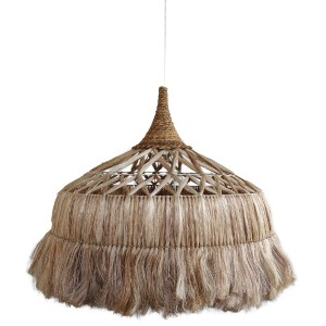 69695 ΦΩΤΙΣΤΙΚΟ ΟΡΟΦΗΣ ΑΠΟ ΙΝΕΣ ΚΑΝΝΑΒΗΣ ΜΑΝΙΛΑΣ ΣΕ ΦΥΣΙΚΟ Φ80x62-90Yεκ.HM7780