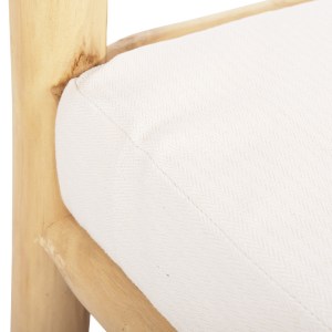 69766 ΚΑΝΑΠΕΣ ΤΡΙΘΕΣΙΟΣ TORC HM9339 ΑΠΟ ΜΑΣΙΦ ΞΥΛΟ TΕΑK ΦΥΣΙΚΟ - ΛΕΥΚΟ 200x100x80Yεκ.