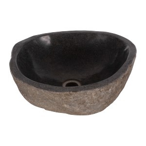69771 ΝΙΠΤΗΡΑΣ STONE SINK ΛΑΞΕΥΜΕΝΗ ΠΕΤΡΑ ΓΚΡΙ ΧΡΩΜΑ 40x40x20Yεκ.HM7807