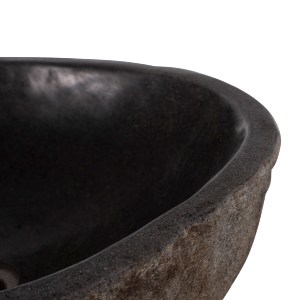 69771 ΝΙΠΤΗΡΑΣ STONE SINK ΛΑΞΕΥΜΕΝΗ ΠΕΤΡΑ ΓΚΡΙ ΧΡΩΜΑ 40x40x20Yεκ.HM7807