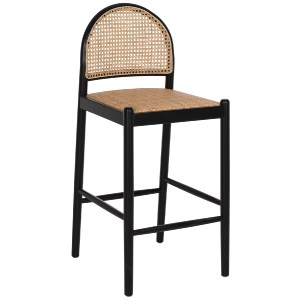 69851 ΣΚΑΜΠΟ ΑΠΟ ΟΞΙΑ-RATTAN ΑΨΙΔΑ ΠΛΑΤΗ ΜΑΥΡΟ 43,5x50x98ΥεκHM9408.02
