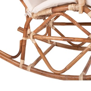 69868 ΚΟΥΝΙΣΤΗ ΠΟΛΥΘΡΟΝΑ ΜΕ ΜΑΞΙΛΑΡΙ SANTA FE RATTAN HM9343 60x103x90Υ εκ.