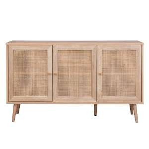 69976 ΜΠΟΥΦΕΣ ΜΕΛΑΜΙΝΗΣ COLM- ΣΥΝΘ. RATTAN ΣΤΙΣ ΠΟΡΤΕΣ HM9220.11 120Χ39Χ70Υεκ.