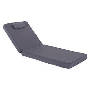 70064 ΜΑΞΙΛΑΡΙ ΞΑΠΛΩΣΤΡΑΣ TEXTILENE 600gr/m2 SIFNOS ΓΚΡΙ HM11237.30T 194x70x11Yεκ.