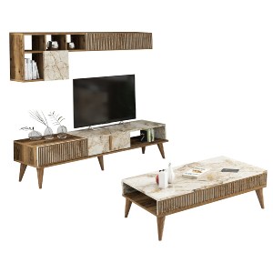 70294 ΣΥΝΘΕΣΗ ΣΑΛΟΝΙΟΥ 2ΤΜΧ ΚΑΡΥΔΙ-ΛΕΥΚΟ ΜΑΡΜΑΡΟ HM11847.03