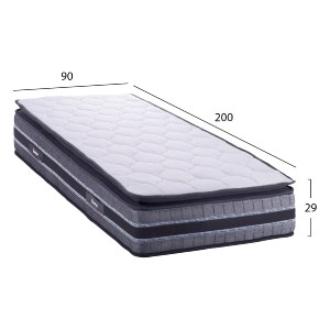 70331 ΣΤΡΩΜΑ DREAMTOPIA CELESTIAL HM663.90-200 MINI BONNELL SPRING & ΑΝΩΣΤΡΩΜΑ 90x200