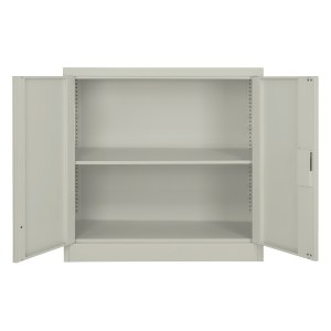 70335 ΝΤΟΥΛΑΠΑ ΜΕΤΑΛΛΙΚΗ HM5960.11 ΜΕ 2 ΑΠΟΘΗΚΕΥΤΙΚΟΥΣ ΧΩΡΟΥΣ ΓΚΡΙ 90Χ40Χ90Υεκ.