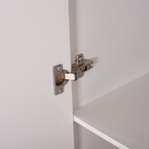 70376 ΝΤΟΥΛΑΠΑ 2ΦΥΛΛΗ BAILEY ΜΕ ΤΡΙΑ ΡΑΦΙΑ HM337.05 ΜΕΛΑΜΙΝΗ ΛΕΥΚΗ 60Χ43Χ181Υεκ.