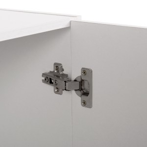 70415 ΠΑΤΑΡΙ 3ΦΥΛΛΗΣ ΝΤΟΥΛΑΠΑΣ ΜΕΛΑΜΙΝΗΣ ALIVIA HM351.05 ΣΕ ΧΡΩΜΑ ΛΕΥΚΟ 90,2x42x60Yεκ.