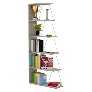 70445 ΒΙΒΛΙΟΘΗΚΗ ΜΕΛΑΜΙΝΗΣ MINI TARS SONOMA ΛΕΥΚΟ HM2241.11 65x22-24x146Υεκ.