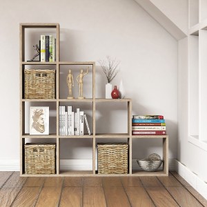 70463 ΒΙΒΛΙΟΘΗΚΗ ΜΕΛΑΜΙΝΗΣ SCALE SONΟMA 120x30x123,6Υεκ.HM9238.12