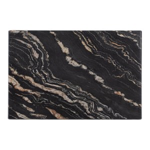 70470 ΕΠΙΦΑΝΕΙΑ ΤΡΑΠΕΖΙΟΥ ΟΡΘΟΓΩΝΙΑ 5787 WERZALIT 120X80εκ. BLACK GOLD MARBLE HM5630.15