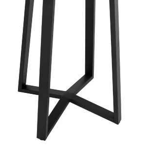 70526 ΒΑΣΗ ΜΕΤΑΛΛΙΚΗ ΜΠΑΡ ΜΕΣΑΙΟΥ ΥΨΟΥΣ ΜΑΥΡΗ HM477.01 50x50x90Υ εκ.