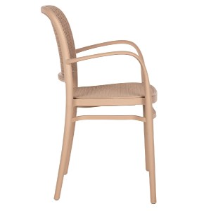 70533 ΠΟΛΥΘΡΟΝΑ ΠΟΛΥΠΡΟΠΥΛΕΝΙΟΥ FLOW HM5938.03 ΚΑΠΟΥΤΣΙΝΟ 55x53x86Υ εκ.