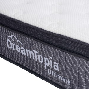 70565 ΣΤΡΩΜΑ DREAMTOPIA, σειρά ULTIMATE HM661.90-200 POCKET SPRING ΜΕ ΑΝΩΣΤΡΩΜΑ 90X200εκ.