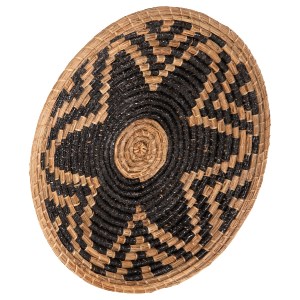 70738 ΔΙΑΚΟΣΜΗΤΙΚΟ ΤΟΙΧΟΥ ΣΤΡΟΓΓΥΛΟ HM7863 MENDONG GRASS ΣΕ ΦΥΣΙΚΟ & ΜΑΥΡΟ Φ51x6Βεκ.