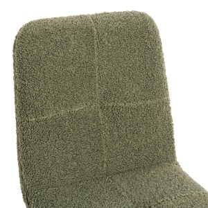 70812 ΚΑΡΕΚΛΑ SHELLY HM8590.03 ΦΥΣΤΙΚΙ TEDDY ΥΦΑΣΜΑ-ΜΕΤΑΛΛΙΚΑ ΜΑΥΡΑ ΠΟΔΙΑ 48x64x87Yεκ.