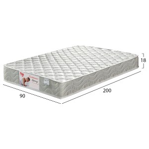 70844 ΣΤΡΩΜΑ CONTINUOUS SPRING HM327.10 90X200 ΜΟΝΗΣ ΟΨΗΣ HOMEMARKT