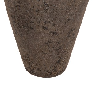 70877 ΔΙΑΚΟΣΜΗΤΙΚΟ ΒΑΖΟ ΔΑΠΕΔΟΥ ZATI HM7929 ΤΕΡΑΚΟΤΑ ΣΕ ΓΚΡΙ ΑΠΟΧΡΩΣΗ Φ32x60Y εκ.