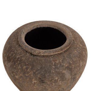 70880 ΔΙΑΚΟΣΜΗΤΙΚΟ ΒΑΖΟ ZATI HM7931 ΤΕΡΑΚΟΤΑ ΣΕ ΓΚΡΙ ΑΠΟΧΡΩΣΗ Φ34x26Υεκ.