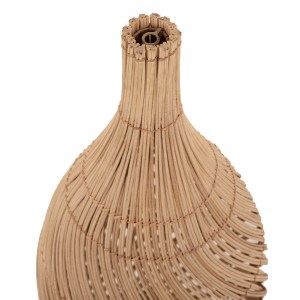 70890 ΦΩΤΙΣΤΙΚΟ ΟΡΟΦΗΣ HM7885 ΚΡΕΜΑΣΤΟ ΑΠΟ RATTAN ΣΕ ΦΥΣΙΚΟ ΧΡΩΜΑ Φ23x148Yεκ.