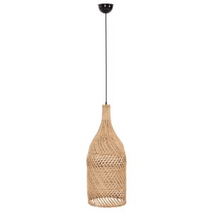 70890 ΦΩΤΙΣΤΙΚΟ ΟΡΟΦΗΣ HM7885 ΚΡΕΜΑΣΤΟ ΑΠΟ RATTAN ΣΕ ΦΥΣΙΚΟ ΧΡΩΜΑ Φ23x148Yεκ.