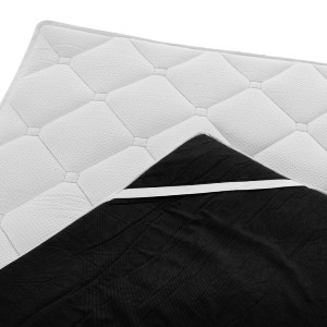 70937 ΑΝΩΣΤΡΩΜΑ HM670.06 ΜΕ FOAM ΛΕΥΚΟ 160x200x5Y εκ.