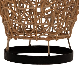 70962 ΦΩΤΙΣΤΙΚΟ ΔΑΠΕΔΟΥ HM7877 RATTAN ΣΕ ΦΥΣΙΚΟ ΧΡΩΜΑ Φ24x62Yεκ.