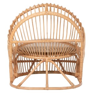 71129 ΠΟΛΥΘΡΟΝΑ ENTROPY HM9840.01 RATTAN ΦΥΣΙΚΟ ΜΕ ΕΚΡΟΥ ΜΑΞΙΛΑΡΙ 80x97x85Υεκ.
