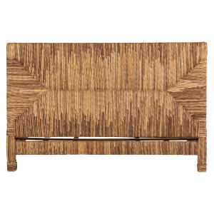 71189 ΚΡΕΒΑΤΙ THAW HM672 ΞΥΛΟ ΤΕΑΚ ΣΚΕΛΕΤΟΣ-ΨΑΘΑ ΑΠΟ ΜΠΑΝΑΝΑ 180x200εκ.