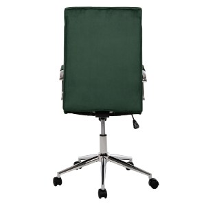 71191 ΚΑΡΕΚΛΑ ΓΡΑΦΕΙΟΥ JOSEF HM1181.03 ΚΥΠΑΡΙΣΣΙ ΒΕΛΟΥΔΟ-INOX ΒΑΣΗ 58x61x105-113Yεκ.