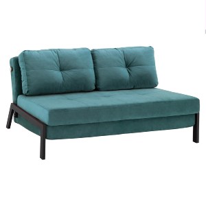 71263 ΚΑΝΑΠΕΣ ΚΡΕΒΑΤΙ CONSTANCE HM3079.15 ΒΕΛΟΥΔΟ MENTA 2½ ΘΕΣΙΟΣ 151x92x66Υεκ.
