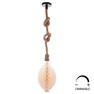 71280 ΛΑΜΠΤΗΡΑΣ BT180 LED FILAMENT 8W E27 3000K TEA COLOR DIMMABLE HM4051.02