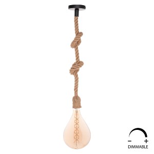 71282 ΛΑΜΠΤΗΡΑΣ A160 LED FILAMENT 8W E27 3000K TEA COLOR DIMMABLE HM4052.02