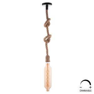 71293 ΛΑΜΠΤΗΡΑΣ JHD-NW7775 LED FILAMENT 8W E27 3000K GOLD COLOR DIMMABLE HM4055.02