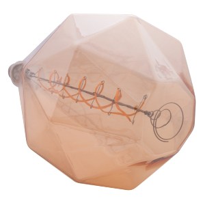 71297 ΛΑΜΠΤΗΡΑΣ LED FILAMENT 8W E27 3000K GOLD COLOR DIMMABLE HM4057