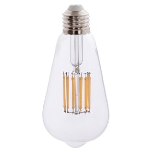 71337 ΛΑΜΠΤΗΡΑΣ HM4189.01 LED FILAMENT 12W E27 3000K ΔΙΑΦΑΝΟΣ