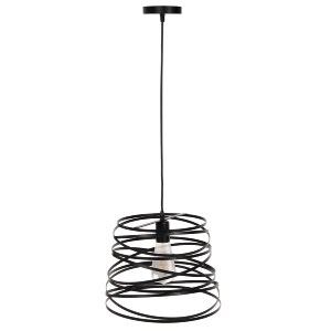 71366 ΦΩΤΙΣΤΙΚΟ ΟΡΟΦΗΣ ΚΡΕΜΑΣΤΟ HM4129 ΜΑΥΡΟ ΜΕΤΑΛΛΙΚΟ ΚΑΠΕΛΟ 22-33x130Υεκ.