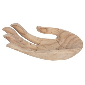 71428 ΕΠΙΤΡΑΠΕΖΙΟ ΔΙΑΚΟΣΜΗΤΙΚΟ ΧΕΡΙ HM4278R ΜΑΣΙΦ ΞΥΛΟ ΑΛΜΠΑΣΙΑΣ ΣΕ ΦΥΣΙΚΟ 30x20x10Υεκ.