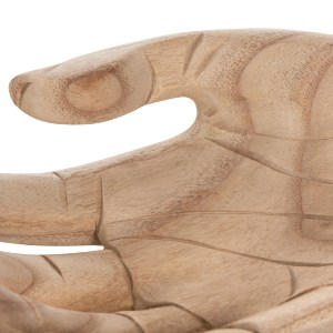 71428 ΕΠΙΤΡΑΠΕΖΙΟ ΔΙΑΚΟΣΜΗΤΙΚΟ ΧΕΡΙ HM4278R ΜΑΣΙΦ ΞΥΛΟ ΑΛΜΠΑΣΙΑΣ ΣΕ ΦΥΣΙΚΟ 30x20x10Υεκ.