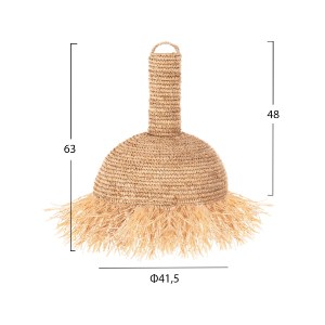 71569 ΦΩΤΙΣΤΙΚΟ ΟΡΟΦΗΣ ΚΡΕΜΑΣΤΟ ΜΕ ΚΡΟΣΙΑ HM7855 ΙΝΕΣ ΦΟΙΝΙΚΑ ΑΠΟΞΗΡΑΜΕΝΕΣ Φ41,5x48Yεκ