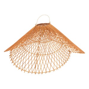 71573 ΦΩΤΙΣΤΙΚΟ ΟΡΟΦΗΣ ΚΡΕΜΑΣΤΟ HM7878.01 RATTAN ΣΕ ΜΠΕΖ ΤΗΣ ΑΜΜΟΥ ΧΡΩΜΑ Φ58,5x31Yεκ